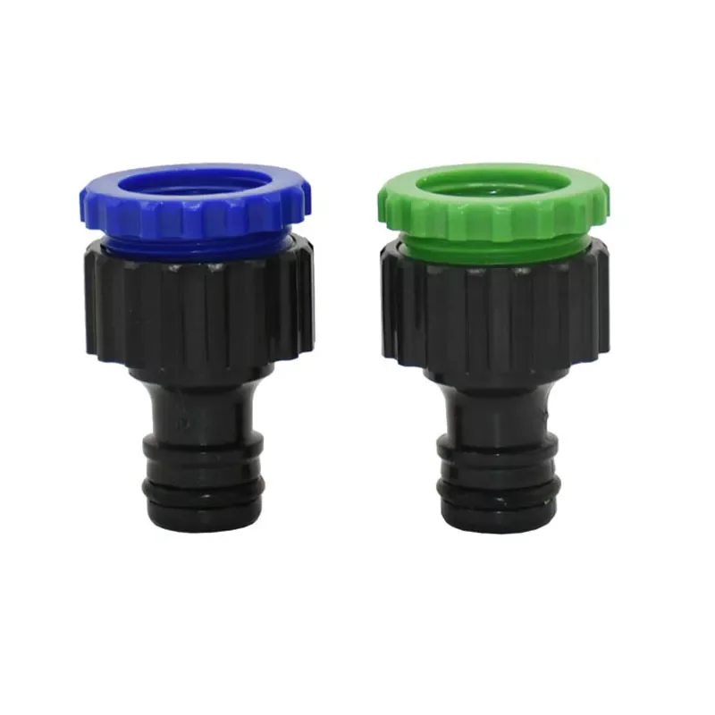 

Female 1/2" 3/4" Quick Connector nipple hose tap 1/2 Garden Irrigation Connector Adapter 2pcs