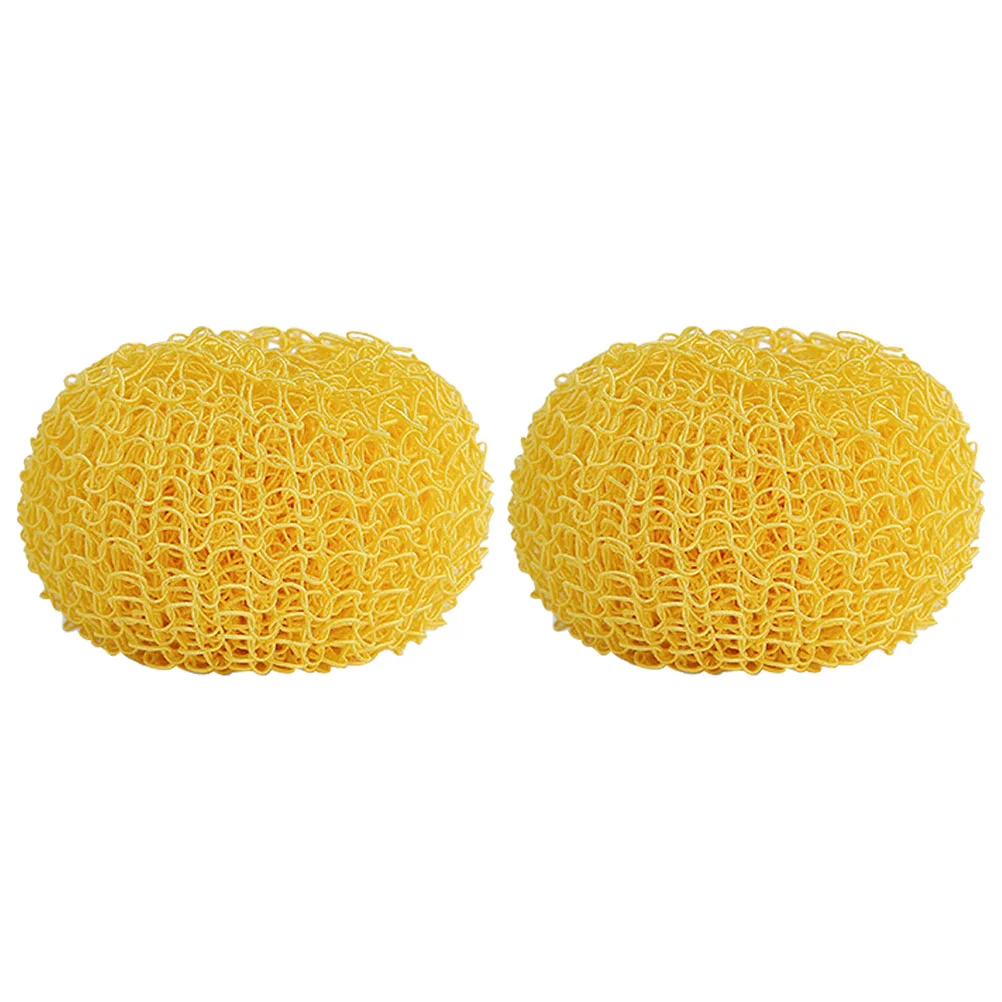 

Dish Scrubber Sponge Pot Cleaning Washing Cookware Scrubbers Dishessponges Fiber Non Pads Round Scratch Dishware Brush