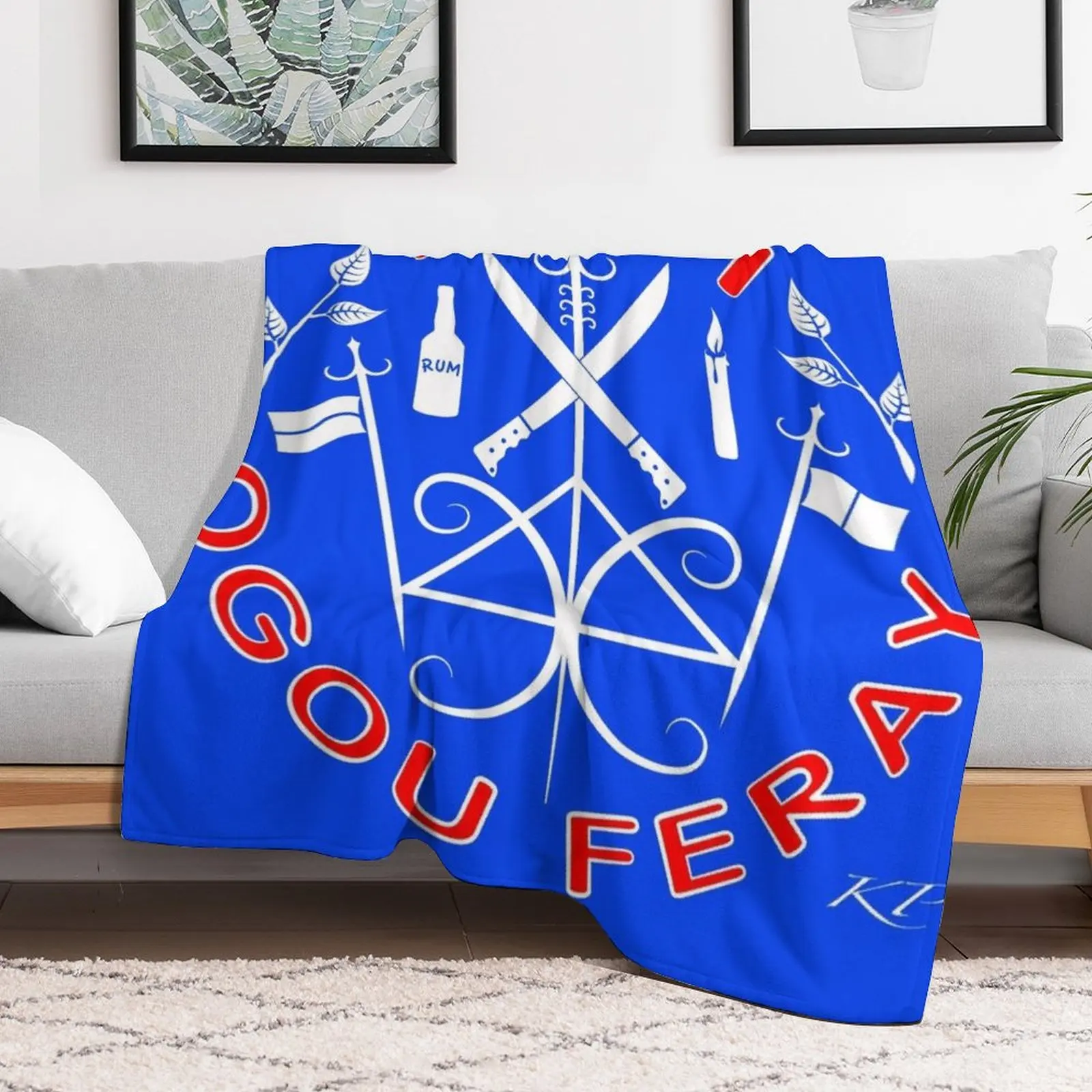 Одеяло Ogou Feray декоративное меховое одеяло для кровати