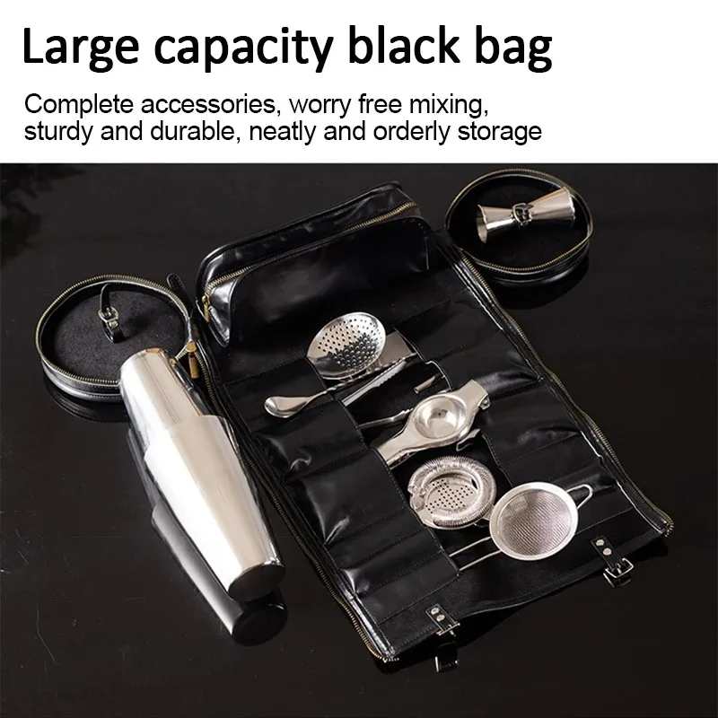 Профессиональный Набор Для Бармена Портативный Инструментов Коктейля Из