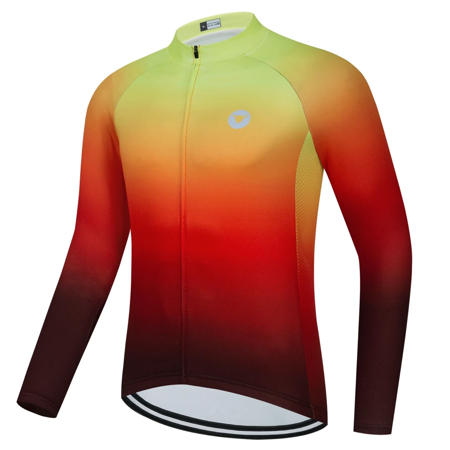 Мужской велосипедный трикотаж с длинным рукавом для горного велосипеда Maillot Ciclismo