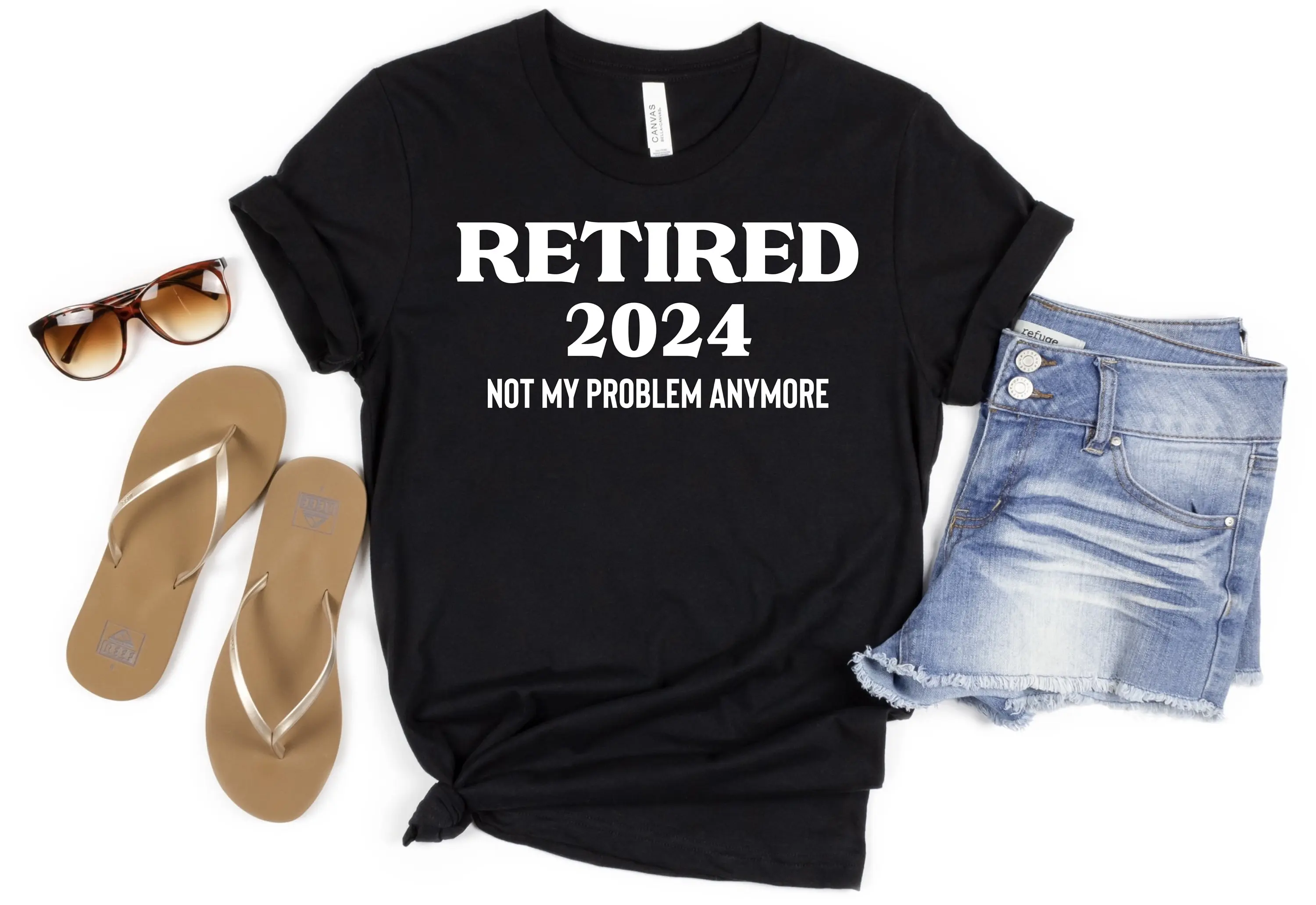 _ Футболка в отставке 2024 не моя проблема S