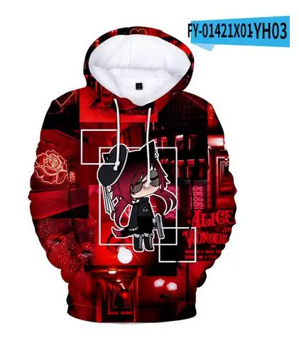 

Brand Boy girls Sweatshirts Gacha Life 3D Hoodies Fashion Streetwear Cosplay costume Children Hoodie Kids Clothes y2k