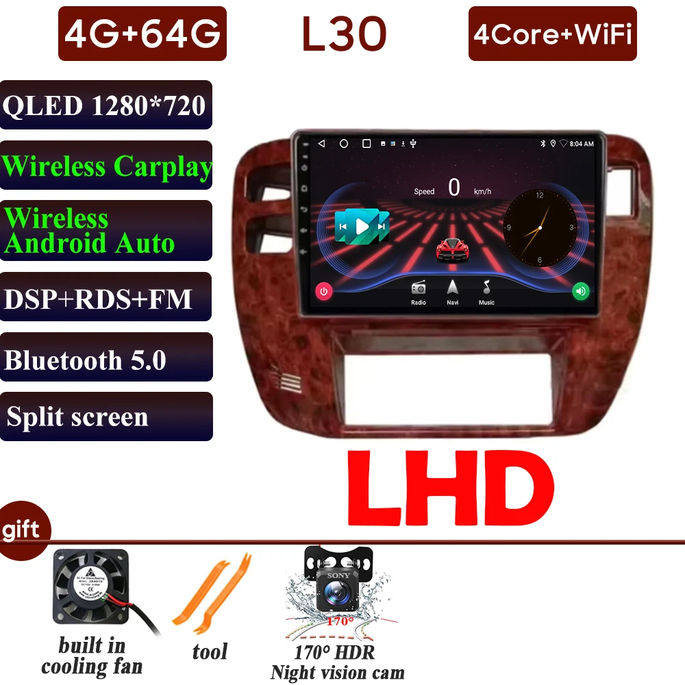 

Автомагнитола Android 16 для Nissan Patrol 1997-2005 (левый/правый руль), GPS-навигация, мультимедийный плеер, Android Auto, CarPlay, без 2DIN, 4G, Wi-Fi