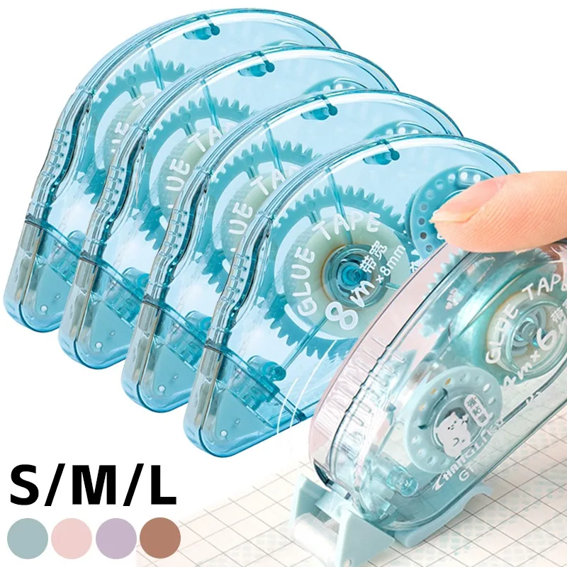 

Корректирующая лента большой емкости, милая фотокорректирующая лента, инструменты для офиса, канцелярские принадлежности, двусторонняя клейкая роликовая лента