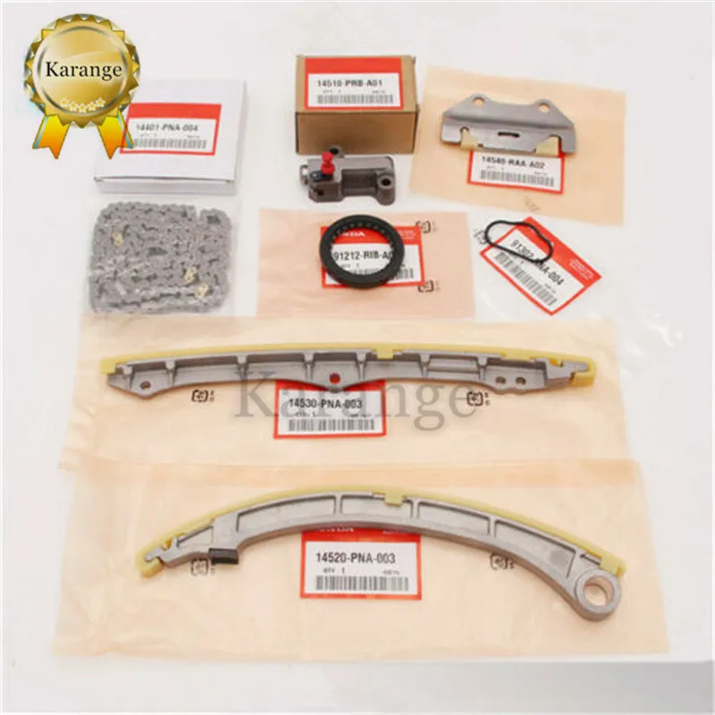 7 шт. Детский комплект 14510-PRB-A01 14401-PNA-004 14540-RAA-A02 подходит для Honda Accord 2.4L Civic 2.0L K20Z3 K20A3K2