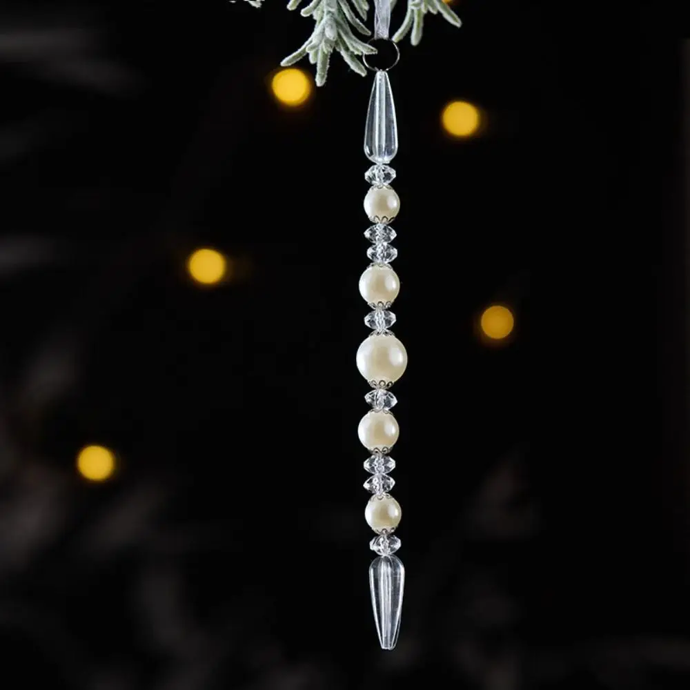 Бытовая акриловая рождественская подвеска в виде сосульки искусственная