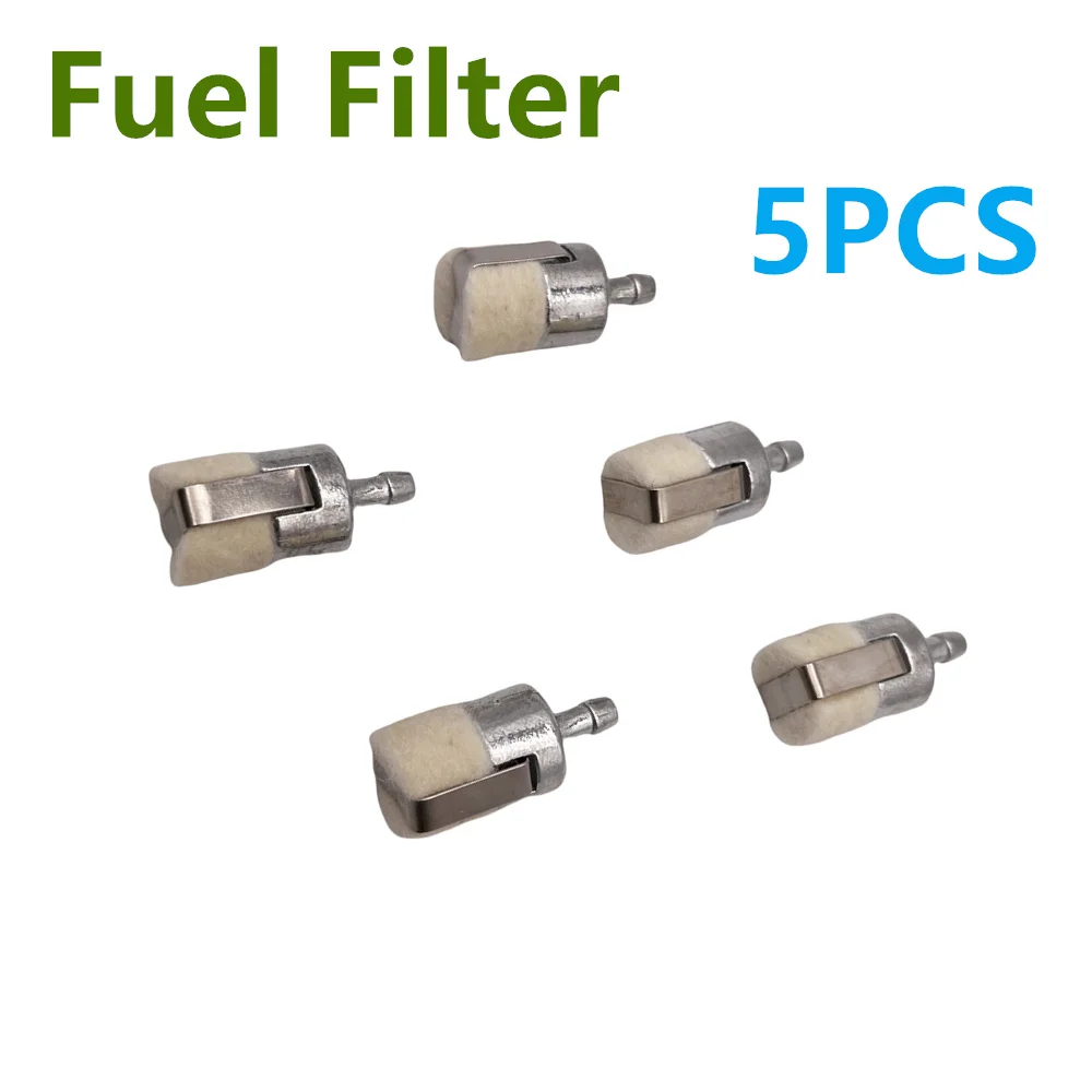 

5 шт. топливный фильтр, шерстяной материал для Homelite Echo Husqvarna 13120519831 Stihl Poulan цепная пила топливный фильтр, топливные фильтры