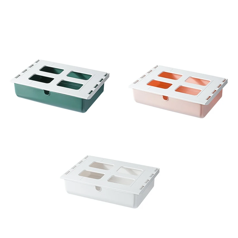 

Drawer Storage Box Under The Desk Multifunctional Office Desk Cabinet Paste Storage Box