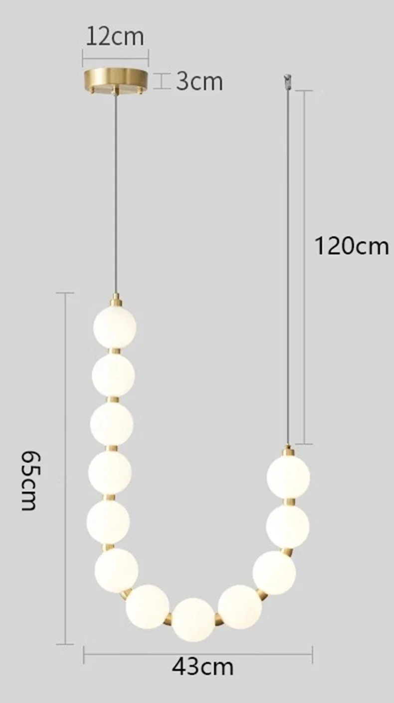 

SANDYHA Подвесные светильники Nordic Prayer Beads