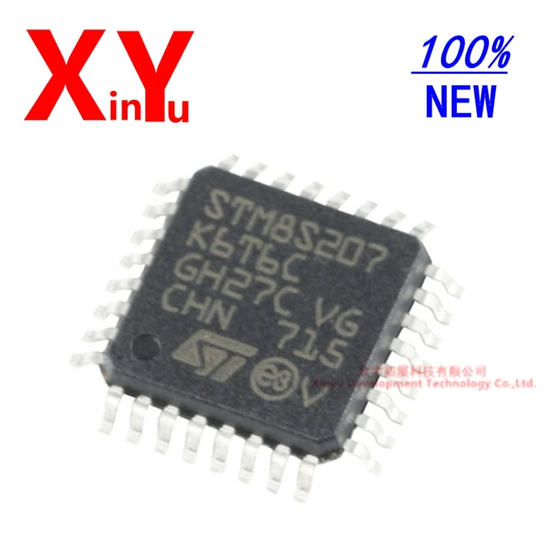 

100% оригинальный новый STM8S207K6T6C STM8S207 LQFP32 STM8S207K6T