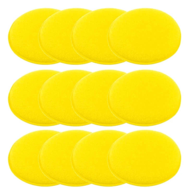 

12pcs Waxing Polish Wax Foam Sponge Applicator Pads for Clean Cars In Stock