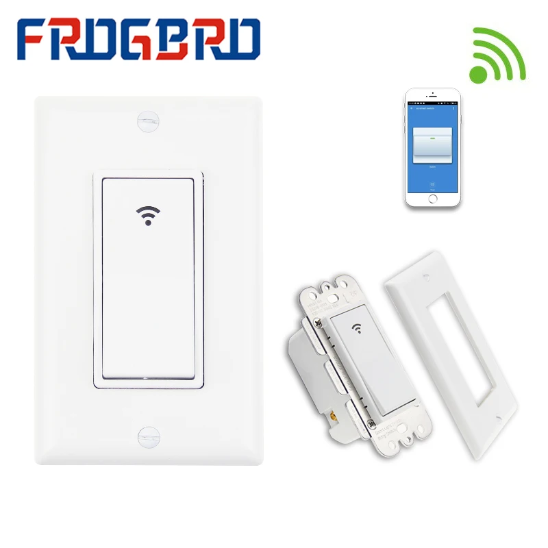 Умный выключатель FROGBRO Tuya с поддержкой Wi-Fi и управлением через приложение