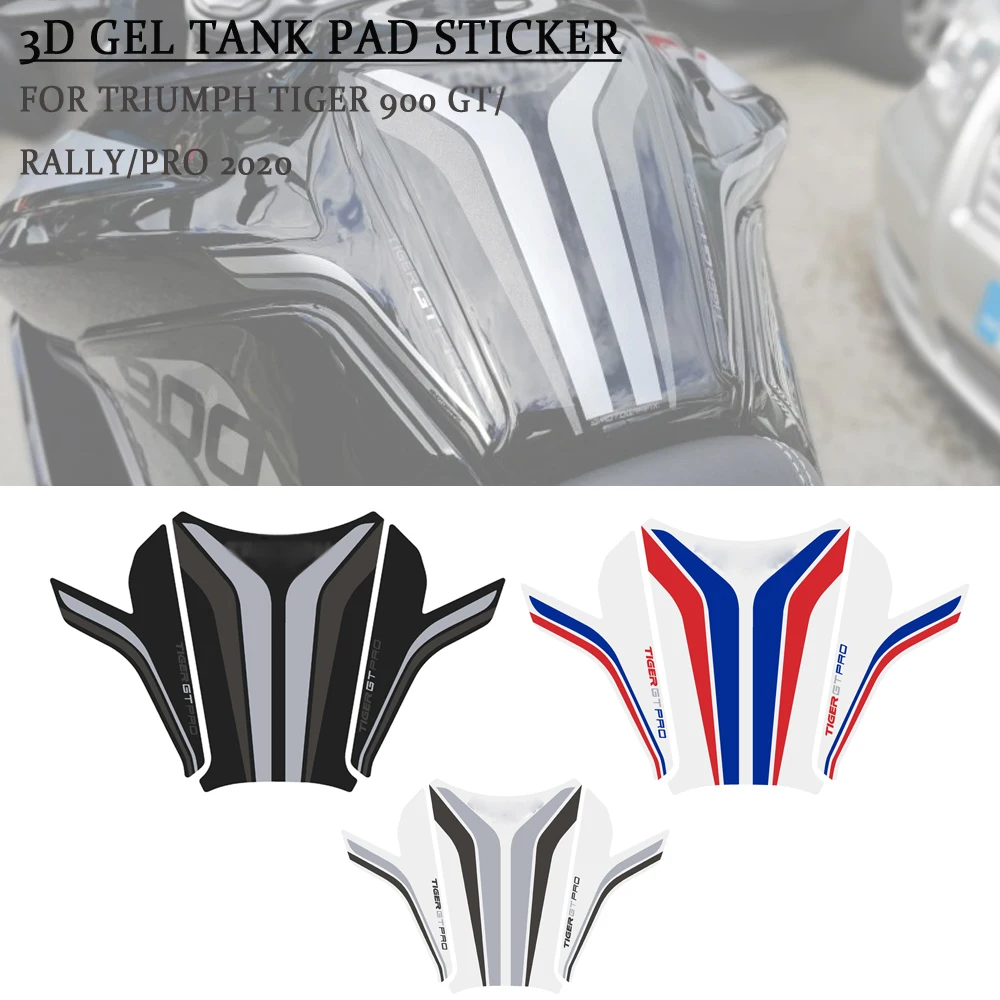 

3D гелевая наклейка на топливный бак для Tiger 900 GT / RALLY / PRO 2020 2021