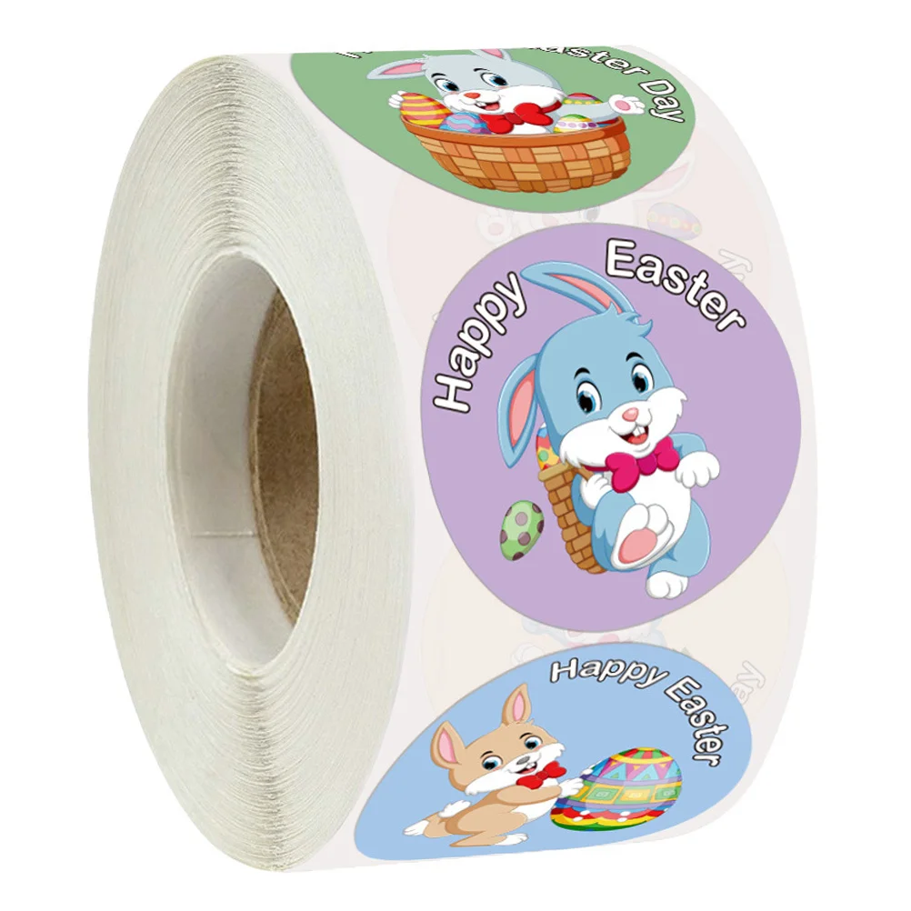 

Favor Bag Sticker Adhesive Stickers Candy Box Sticker Present Label Adhesive Gift Tags Easter Stickers Gift Box Sticker