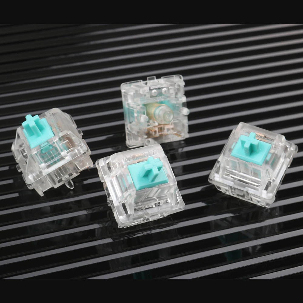 

Gateron Original Zeal Tealios V2 Switch 67g Linear Axis for Customized Mechanical Keyboard 5 Pins Free Shipping
