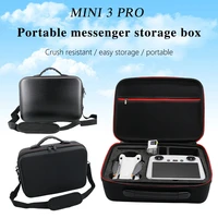 portable drone storage case bag combo carrying pu handbag for dajiang mini 3 pro large capacity waterproof single shoulder bag
