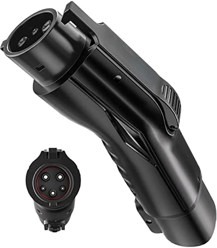 

J1772 Adapter, E-Kite J1772 EVs Charging Adapter, Max 60 Amp & 250V, Waterproof, Security Lock- Suitable for tesla Mobile Co