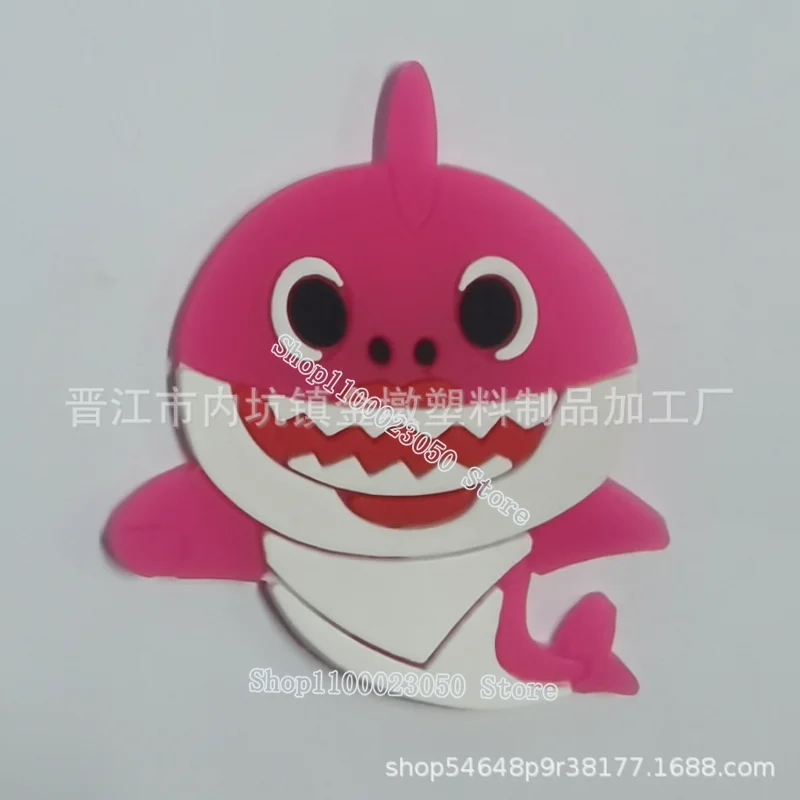 Детская Пряжка для обуви с отверстиями в виде акулы аксессуары сделай сам