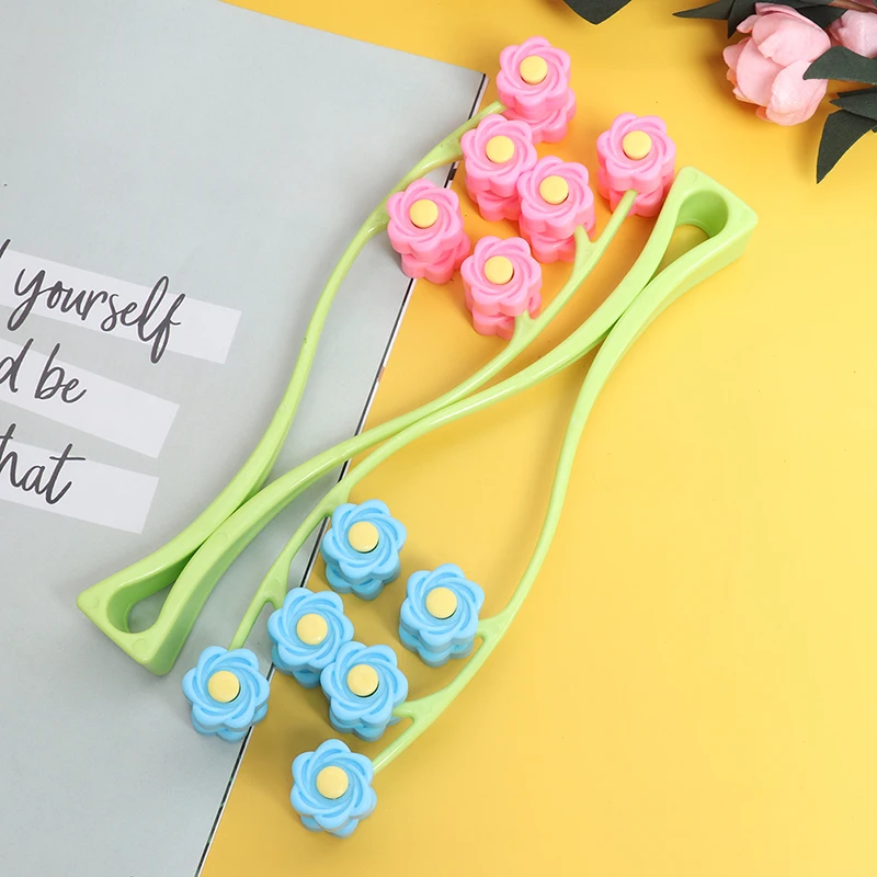 Роликовый массажер для лица и шеи