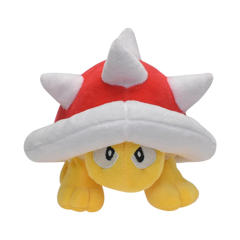 

14cm Classic Video Game Super Mario Bros Cartoon Figure Spiny Plush Toy Cute Anime Stuffed Dolls Pendant Toys Kids Birthday Gift