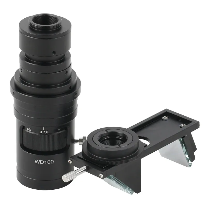 FHD 200X 2D 3D промышленный 48MP 37MP 14MP HDMI VGA USB регулируемый микроскоп видеокамера