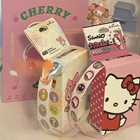 hello kitty stationery new sanrio roll stickers melody 400 stickers cute cartoon stickers notebook cute student decoration