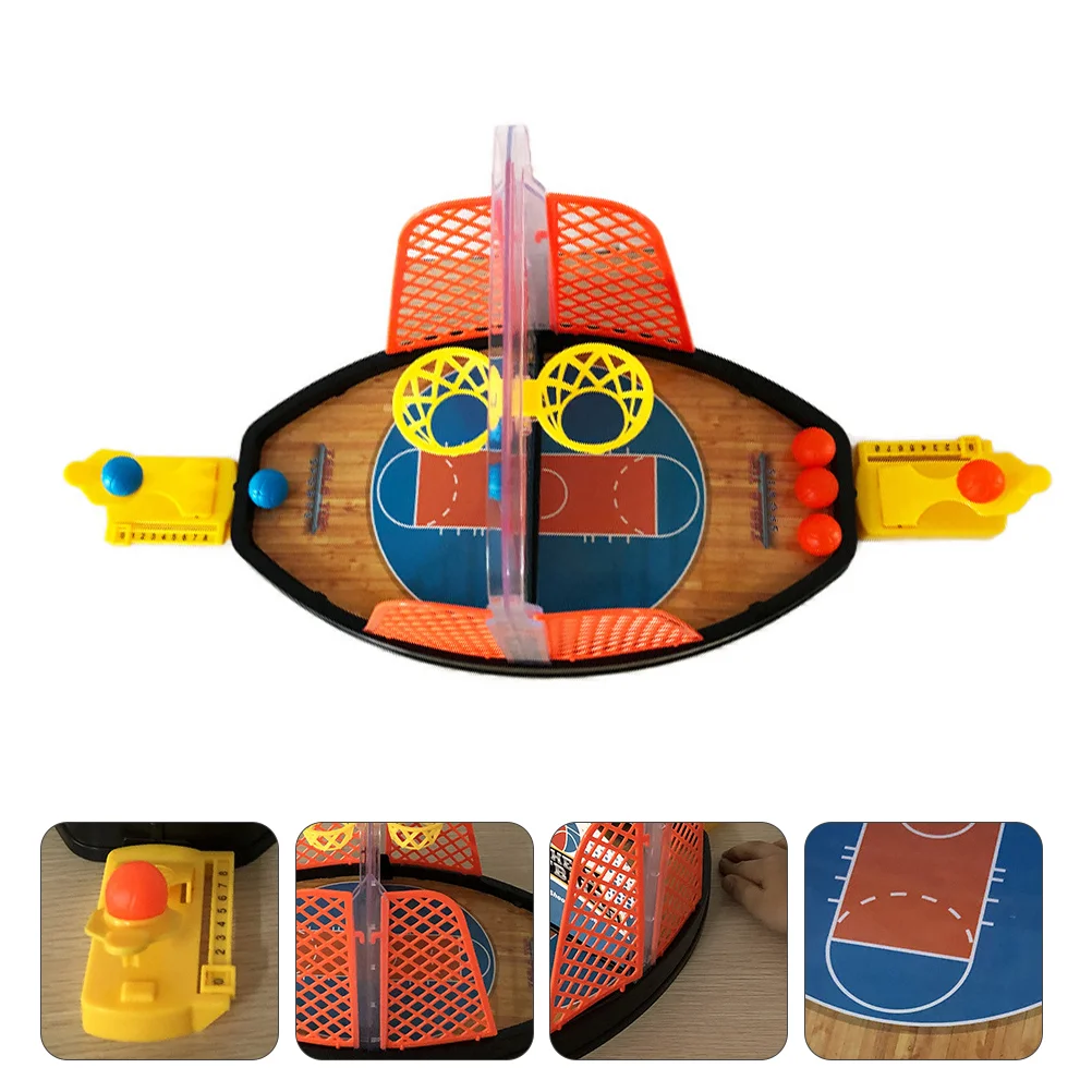 

Toy Basketball Game Fingertable Games Hoop Desktop Kids Arcade Desktoys Fun Mini Compact Classic Shooting Home Tabletop Office