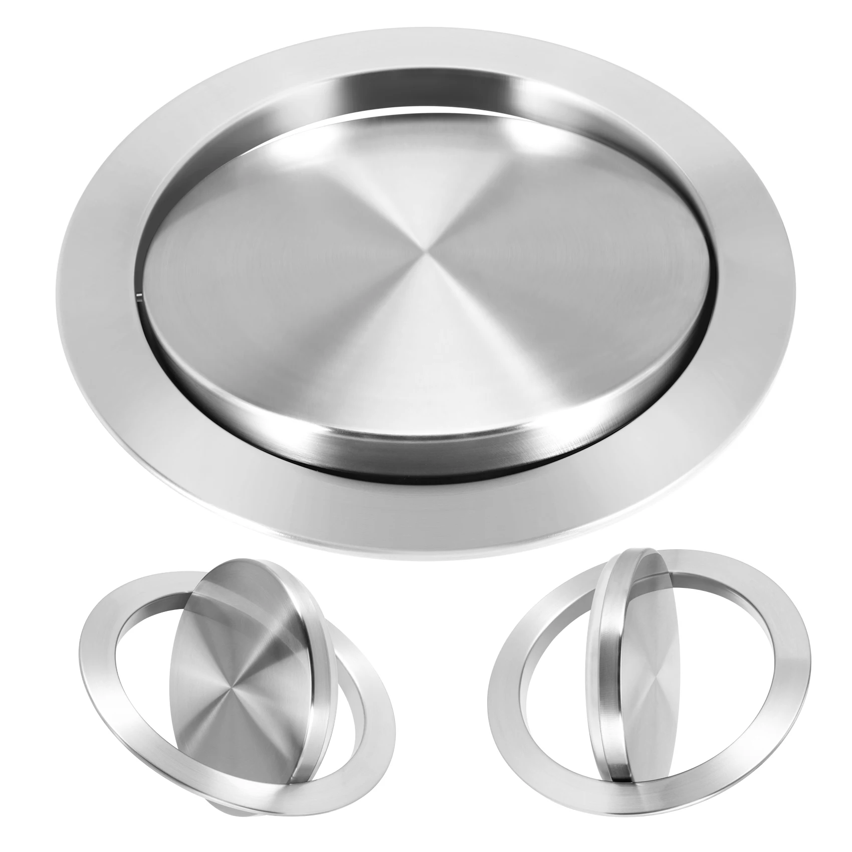 Крышка для мусорного бака из нержавеющей стали крышка со встроенной