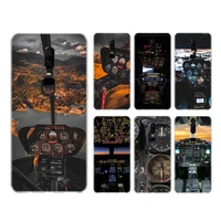 helicopter cockpit instrument case for redmi 9c 9a 7 8a silicone soft tpu cover for redmi 10x pro 8 9 9t 7a 6a 6 5 plus coque