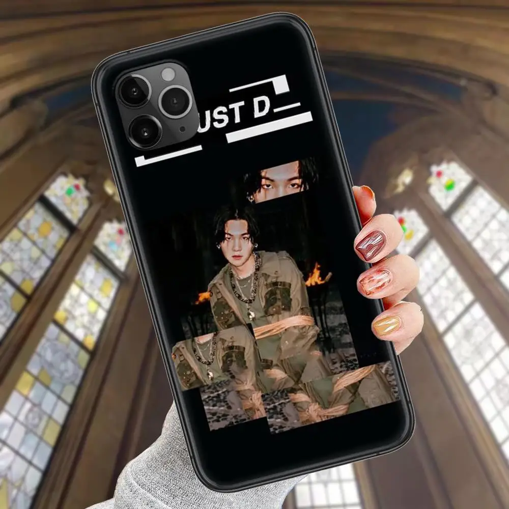 Черный чехол мягкий Prime Art Agust D Suga Лучшая цена для Samsung Galaxy J1 J2 J3 J4 J5 J6 J7 2016 2017 2018 Core Duo