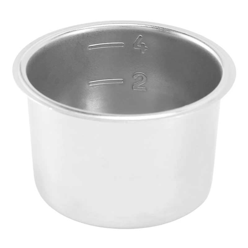 

4 Packs Of 51Mm 2/4 Cup Filters, Bottomless Portafilter Replacement Filter Basket For Coffee, For Delonghi EC680 EC685