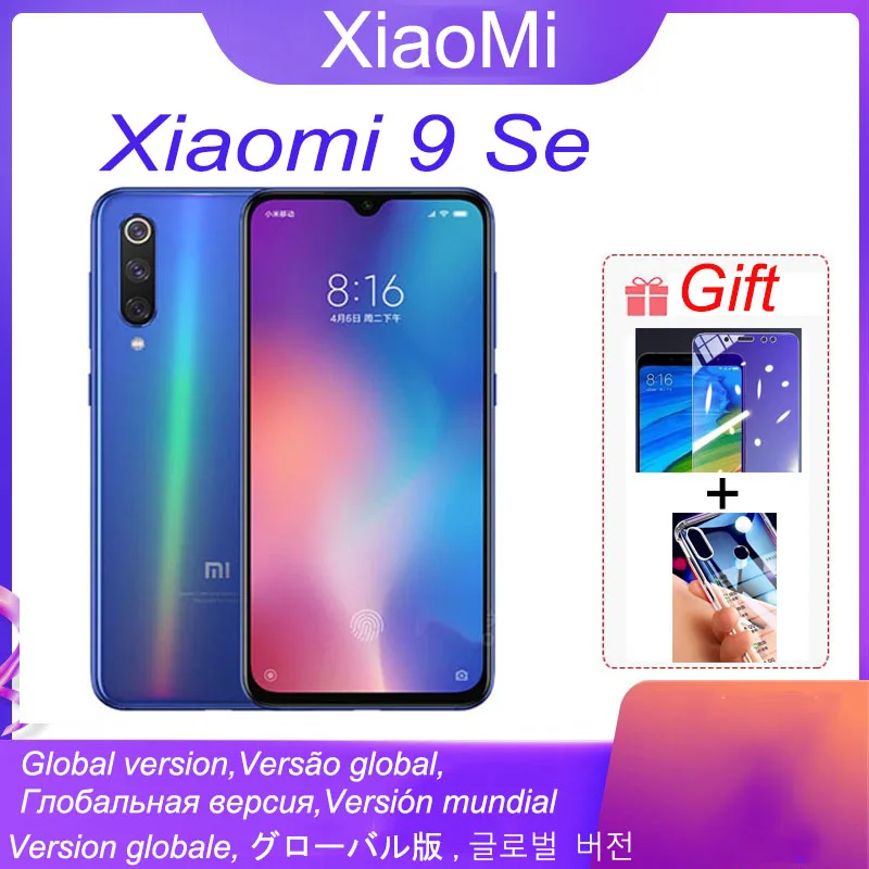 Смартфон XIaomi Mi 9 SE, Snapdragon 712, 48 Мп + 20 МП, сканер отпечатков пальцев