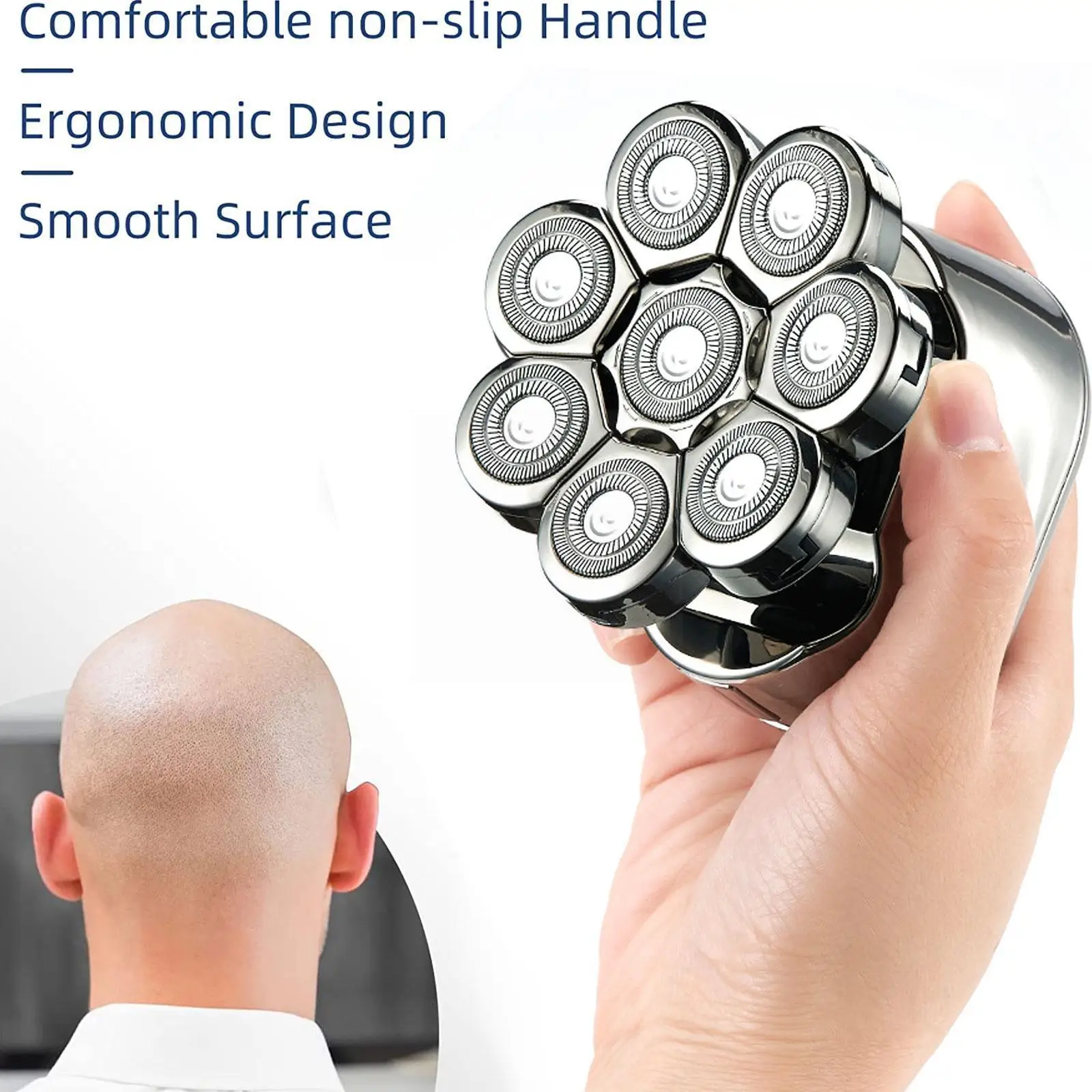 

Электробритва O0n6 Мужская аккумуляторная 8 в 1 с 8 головками