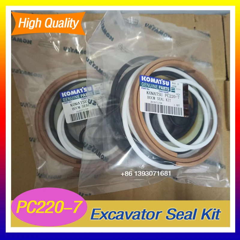 

Набор уплотнений для экскаватора, 4 комплекта, 707-99-47790 707-99-58070 707-99-47570 для PC220-7 мачта стрелы ковш, комплект уплотнений гидравлического цилиндра