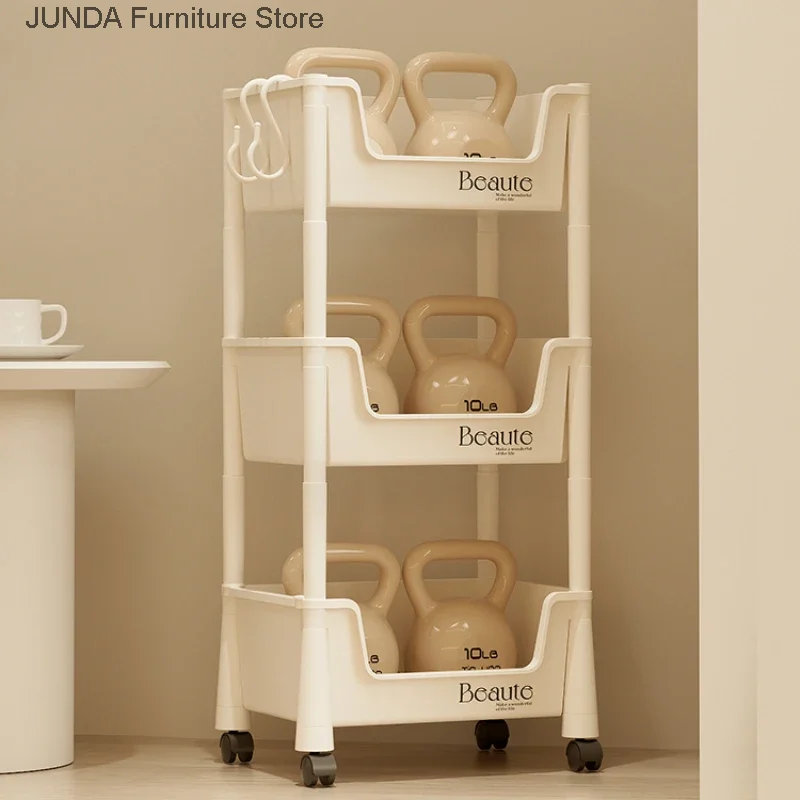 Салонная тележка акриловая для хранения больниц пищевых продуктов спа-салонов
