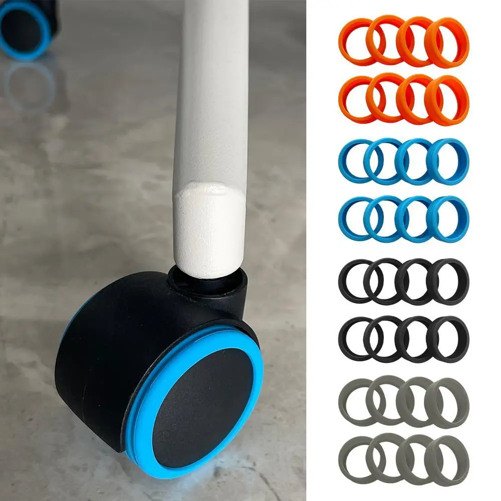 Furniture Universal Caster Sleeve Reduce Noise Home Accessor