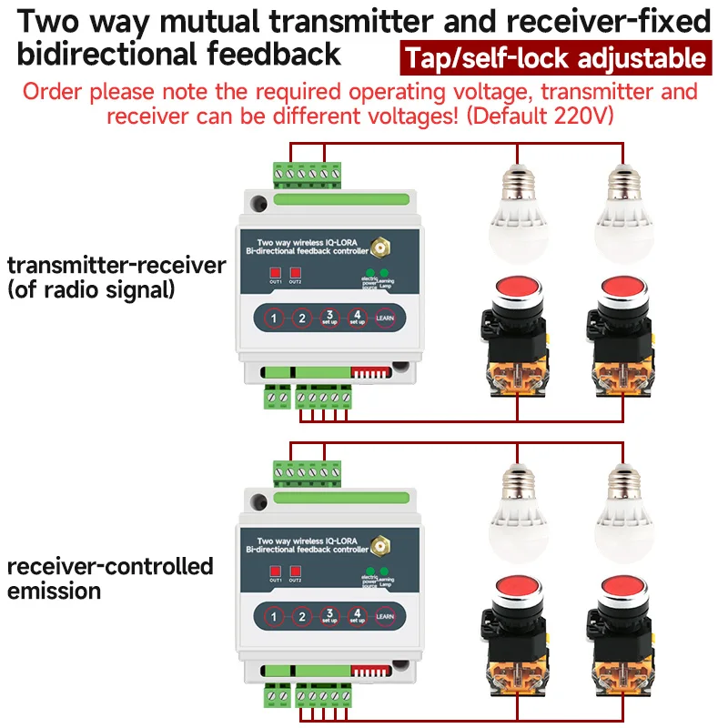 

Беспроводной дистанционный выключатель PUFFINS HK-GDFK40-PA