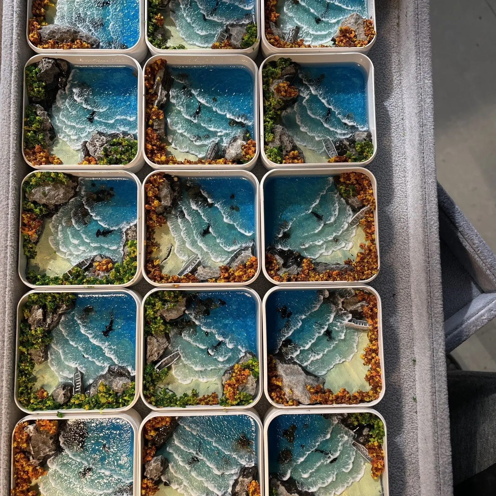 Новая модель Морского Пейзажа ручной работы домашняя микроландшафта крафтовое