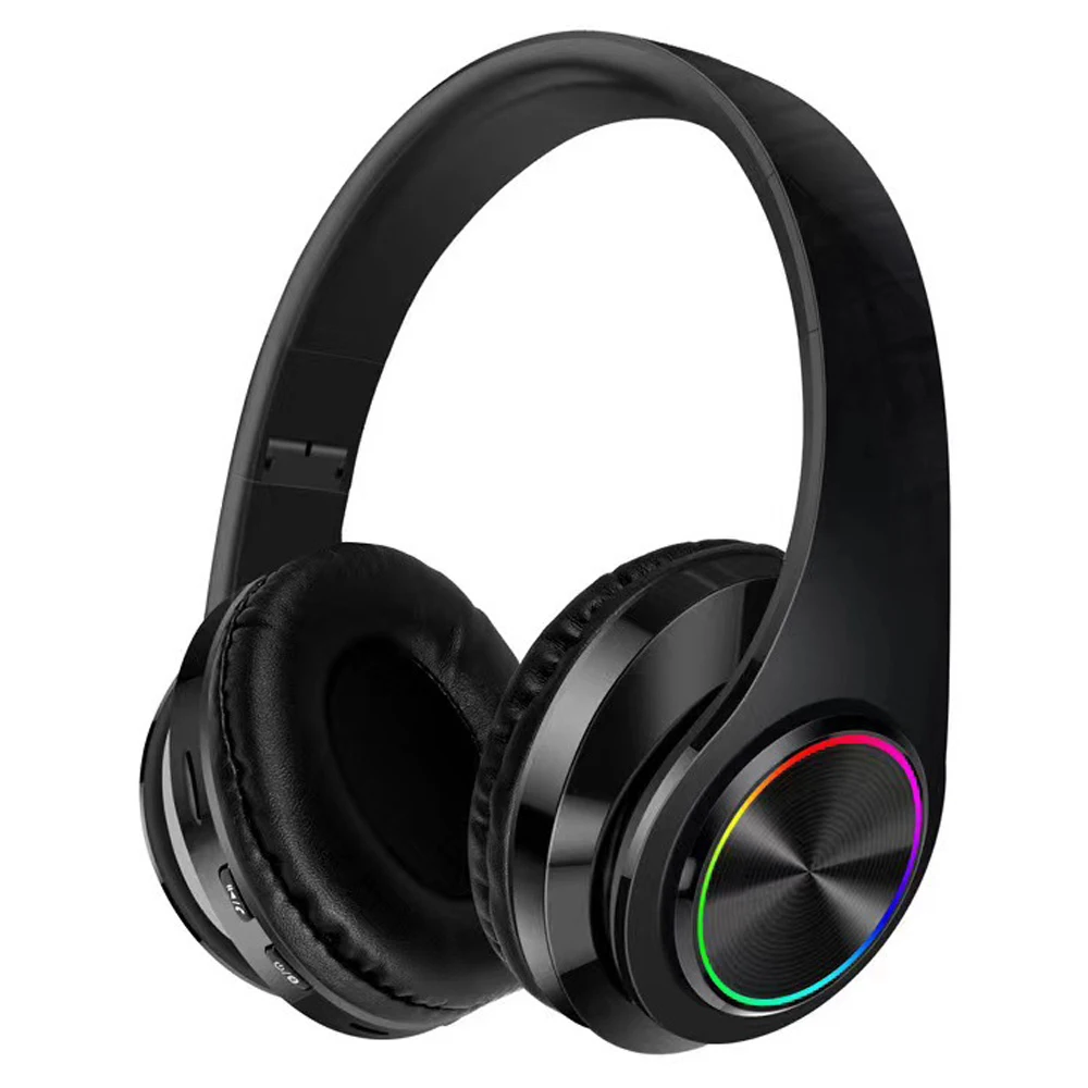 

Foldable Wireless Bluetooth Headset TWS Hifi Stereo Bass OverEar Headphone Noise Reduction Sport Game Headset Foldable Headphone