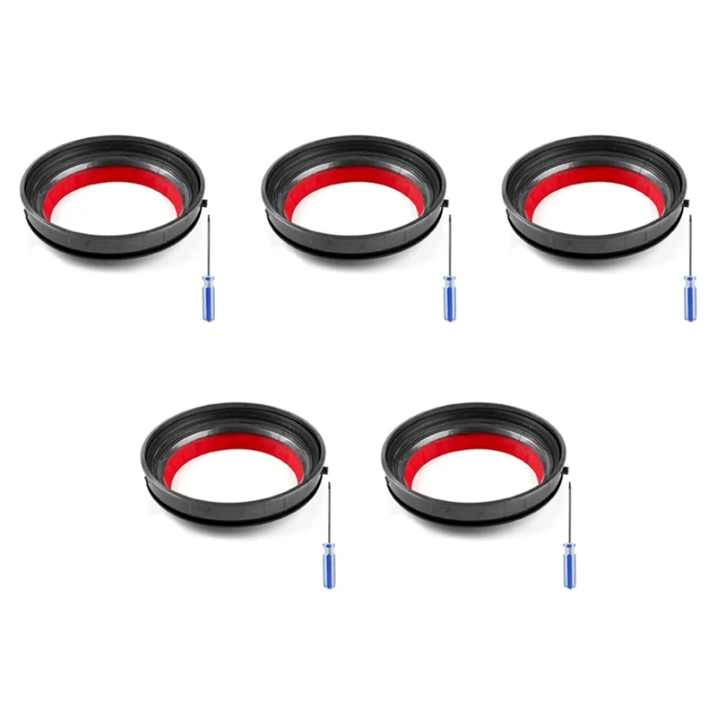 

5X For Dyson V10 SV12 Vacuum Cleaner-Dust Bin Top Fixed Sealing Ring Replacement Attachment Spare Part New Accessories