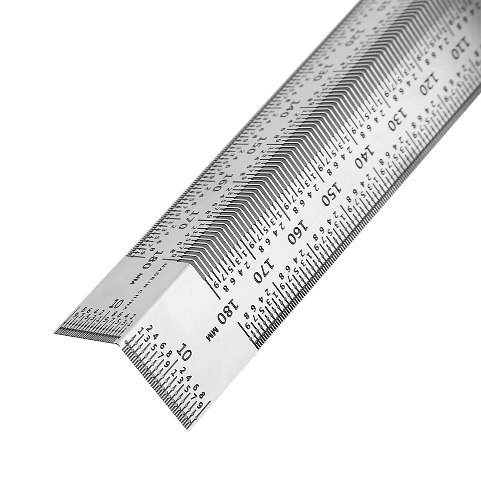 180 мм легированная сталь деревообработка разметка угловая линейка столярные