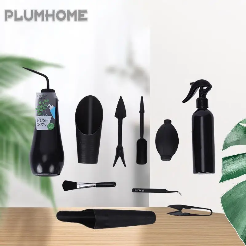 

5/15 Pcs Garden Planter Kit Succulent Tools Fan Garden Hand Tool Kit Nursery Tools Miniature Transplant Seedling Tool