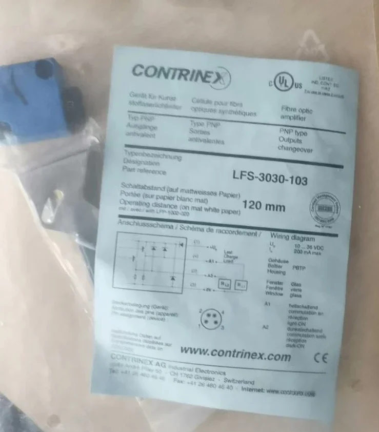 Для датчика CONTRINEX LFS-3030-103 в комплекте с аксессуарами новинка 1 шт.