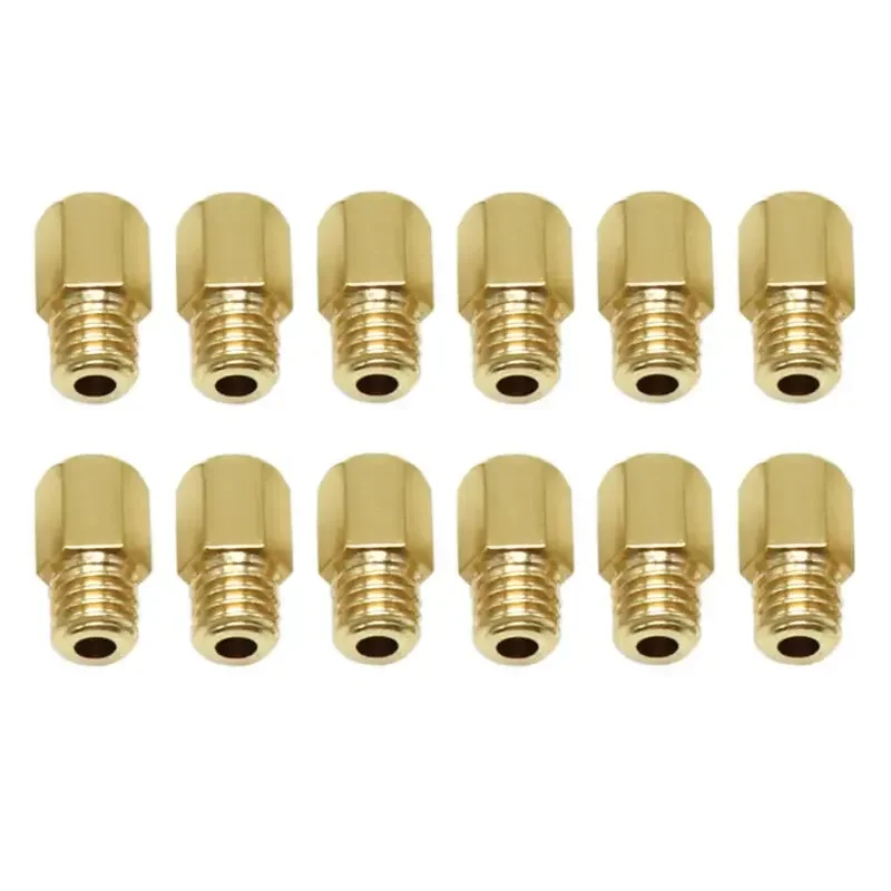 12 шт./компл. основные форсунки карбюратора для Mikuni VM TM TMX # 210 220 230 240 250 260 270 280 290 300 310