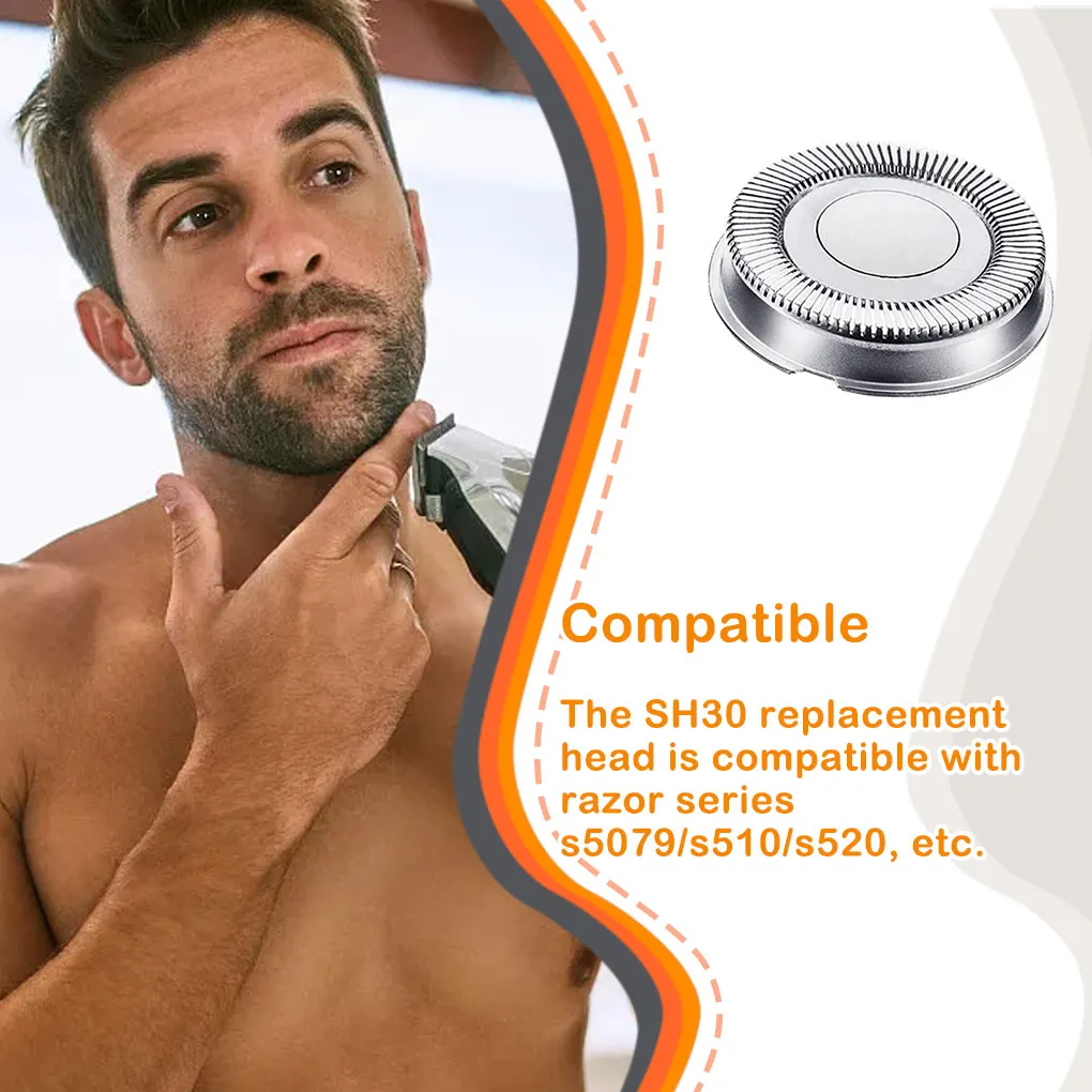 

6 упаковок Сменная головка для бритвы для удаления бороды, бритвенный нож s5079, s510, s520