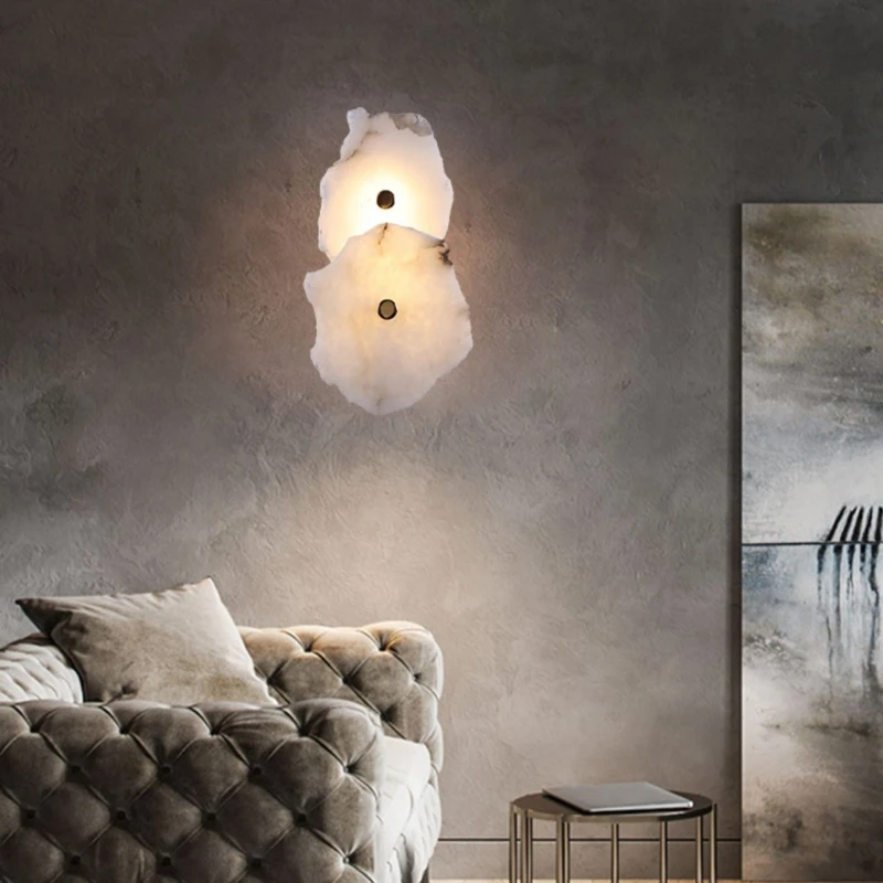 SANDYHA минималистичный настенный светильник из мрамора