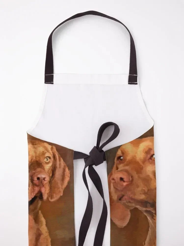 Vizsla-Угорская указка фартук с коллажем платье мужской кухонный
