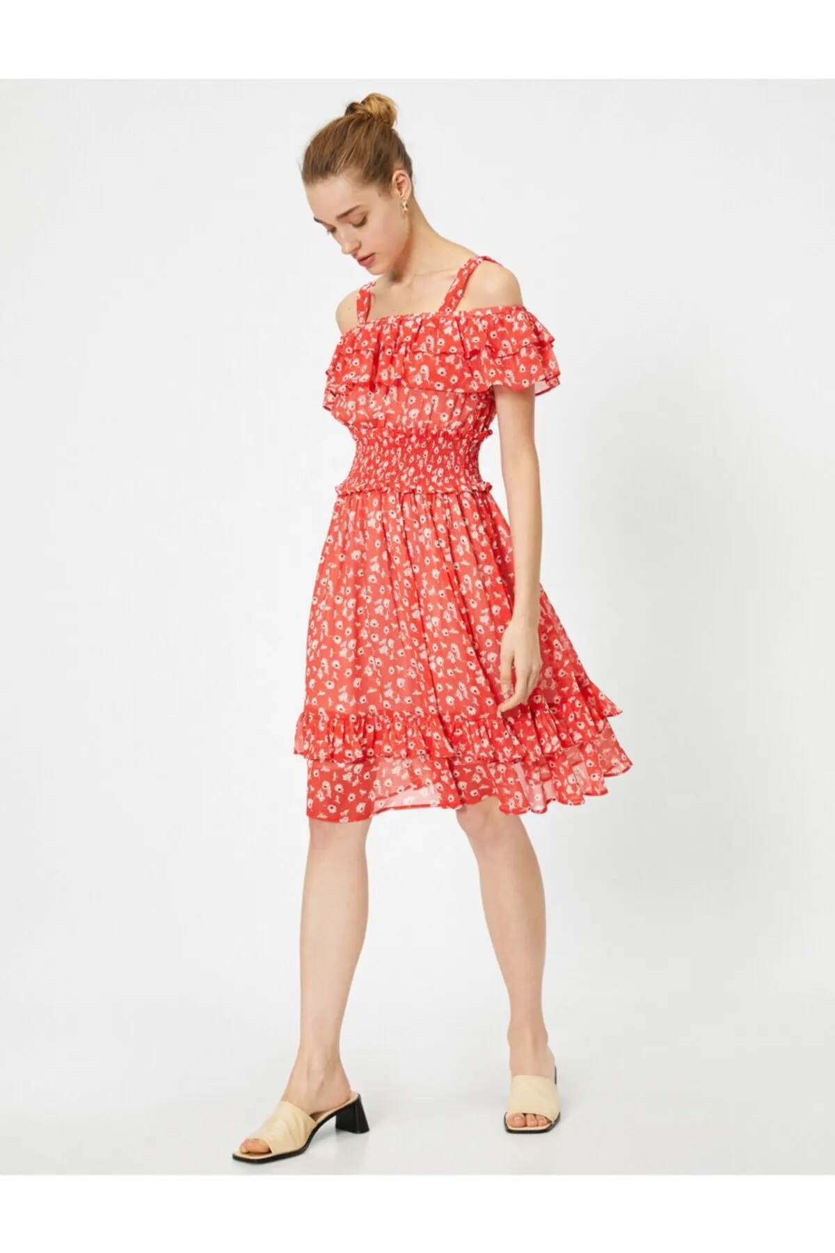 

Women's Dress off theshoulace Summer Fashion Casual Short Sleeve Elegant Dress