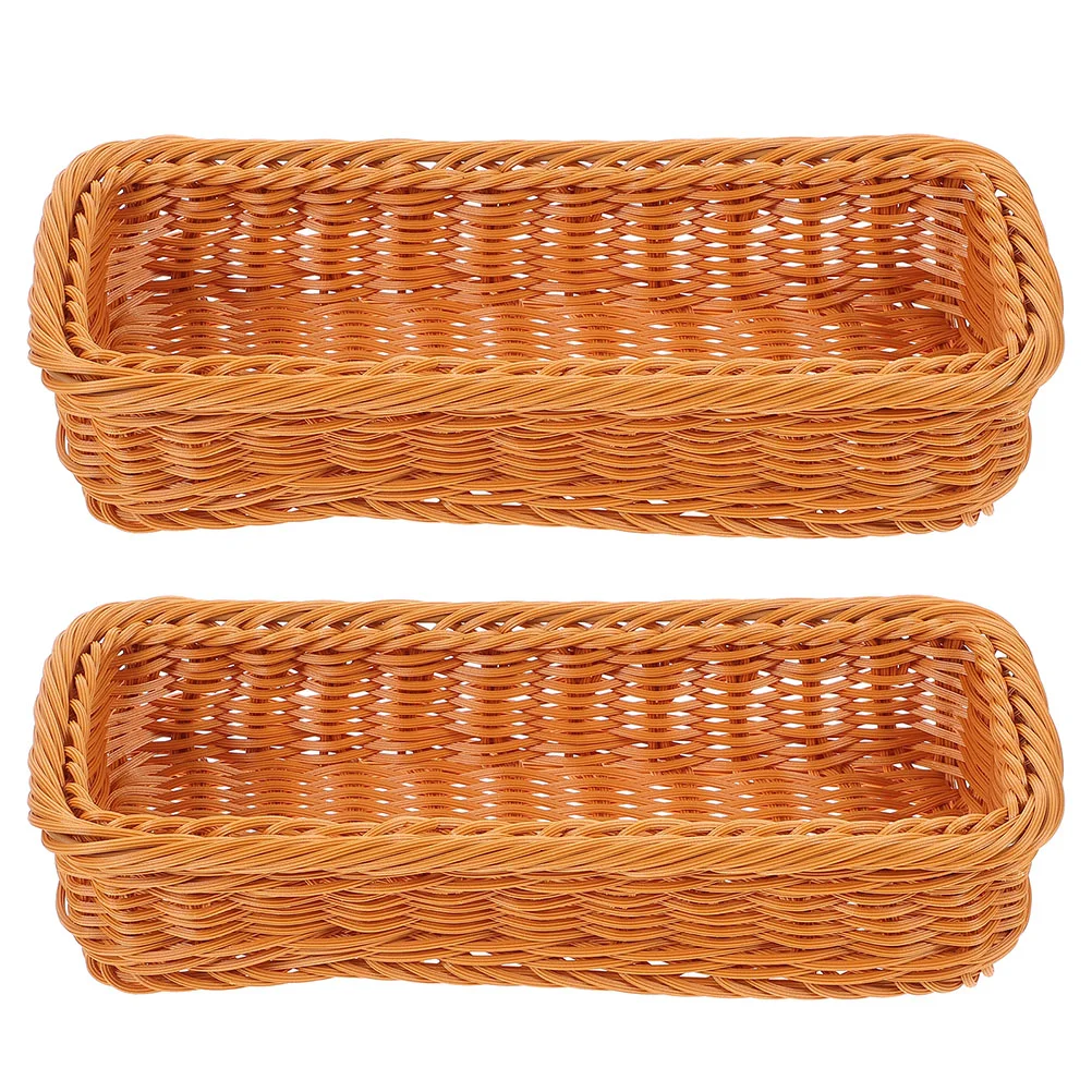 2 шт. контейнеры для хранения кухонная коробка тканая корзина дома столешница